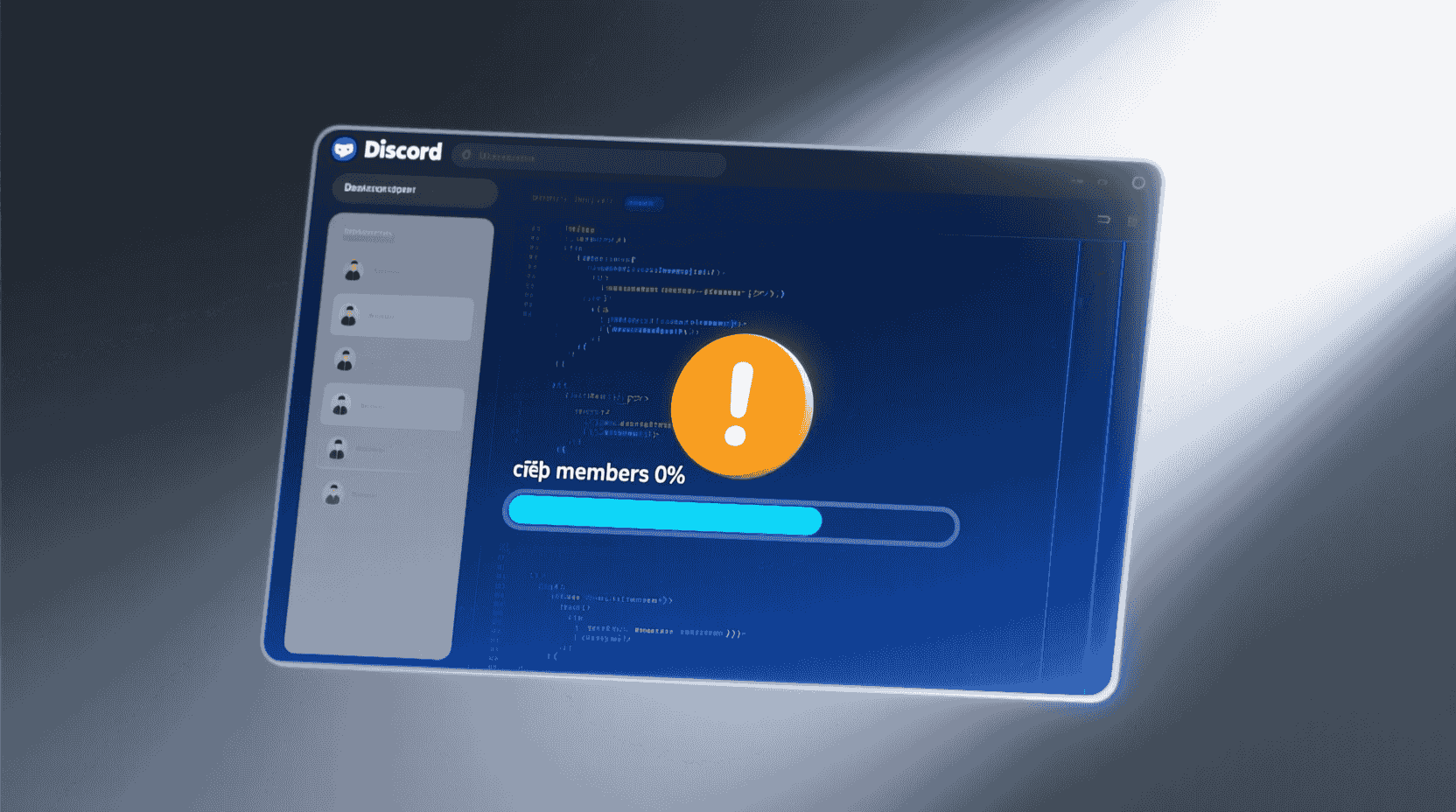 故障 A：脚本卡在 Fetching members 0%